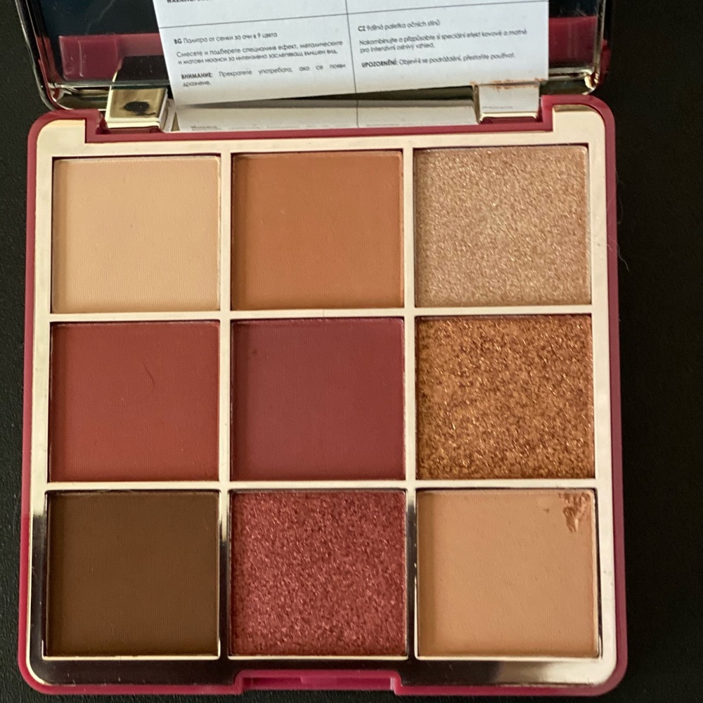 Ciate Pink Eyeshadow Palette Vibrant Makeup